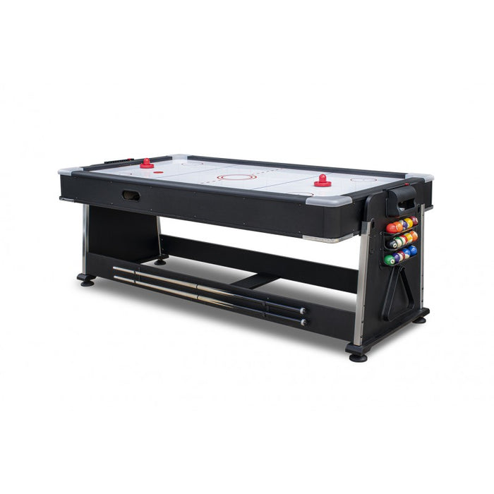 7ft 2in1 Flip 8Ball and Air Hockey Table