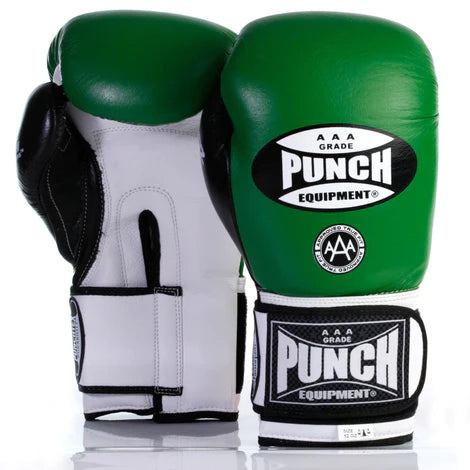 Punch Trophy Getter Boxing Gloves - Green