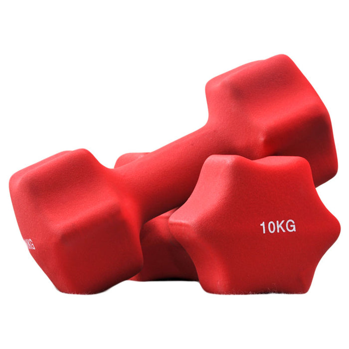 HCE 10kg Neoprene Dumbbell - Individual