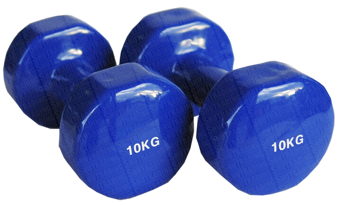 HCE 10kg Vinyl Dumbbell - Individual