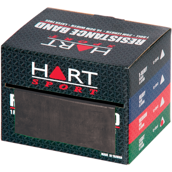 HART Resistance Band -Black - X-heavy - Per Metre