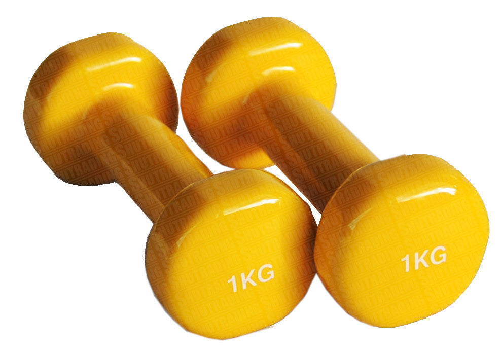 HCE 1kg Vinyl Dumbbell - Individual