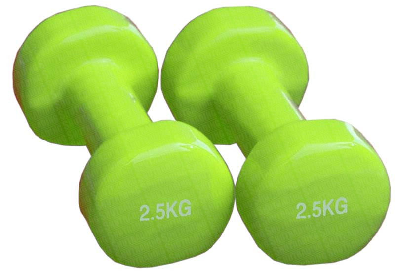 HCE 2.5kg Vinyl Dumbbell - Individual