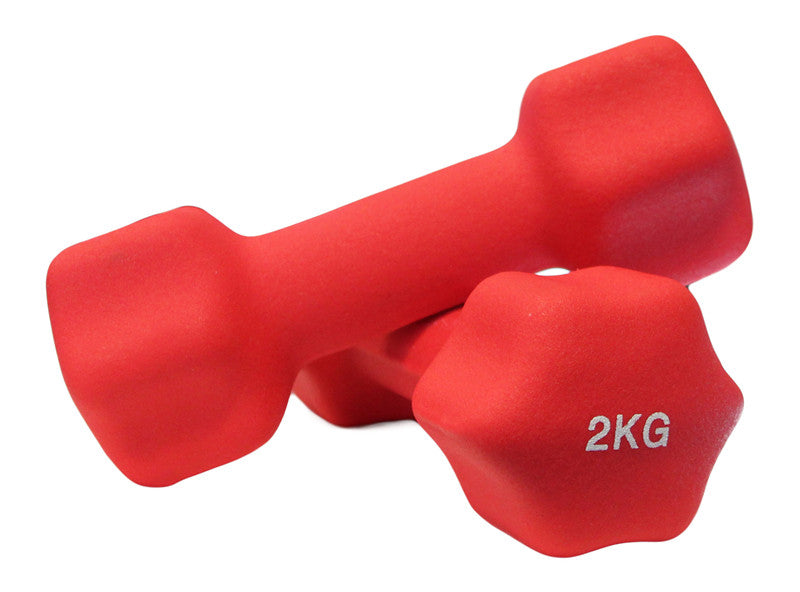 HCE 2kg Neoprene Dumbbell - Individual
