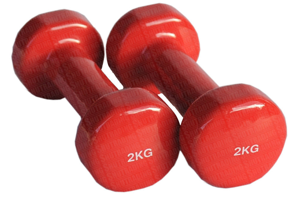 HCE 2kg Vinyl Dumbbell - Individual