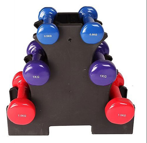 HCE Mini Dumbbell Rack (Vinyl or Neoprene Only)