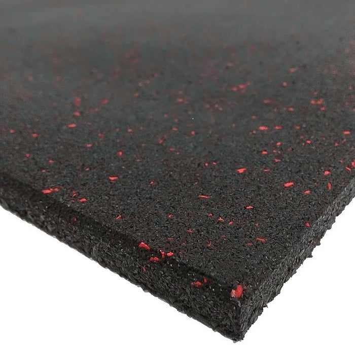 Red Fleck Rubber Flooring