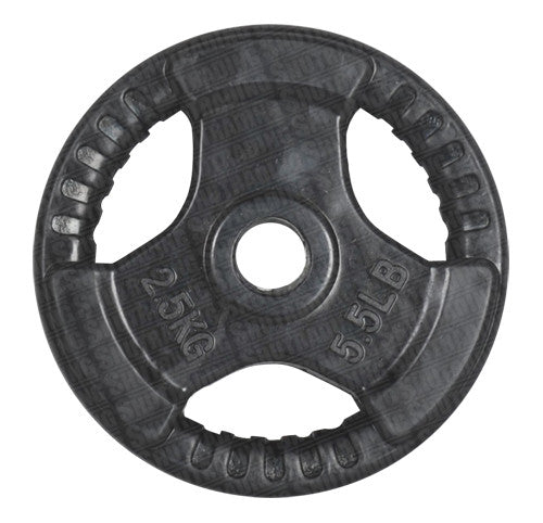 HCE 2.5kg Standard Rubber Coated Weight Plate