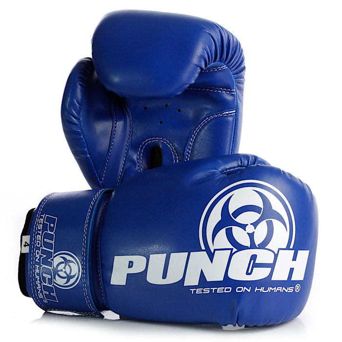 Punch Kids/Junior Urban Boxing Gloves Blue 4oz