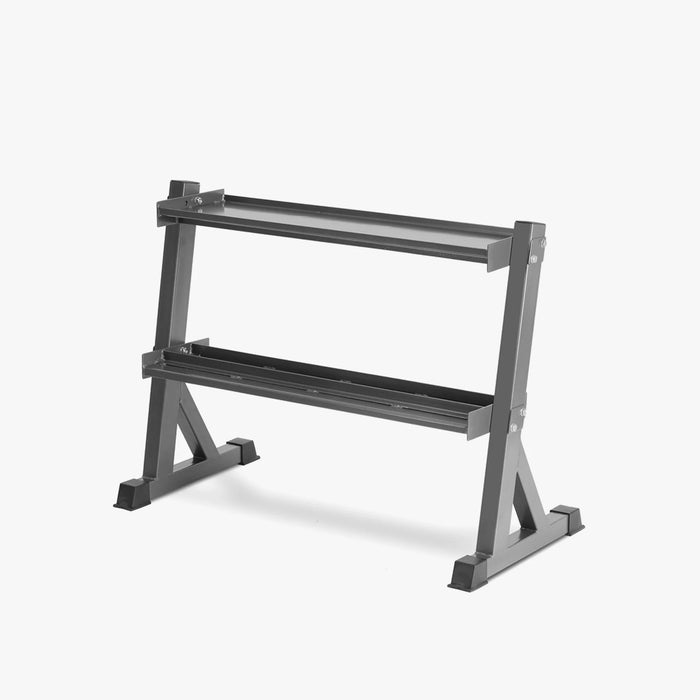 Bodyworx 2-Tier Kettlebell/Dumbbell Storage Rack