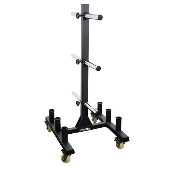Force USA -Bumper Weight Plate and Barbell Storage Tree