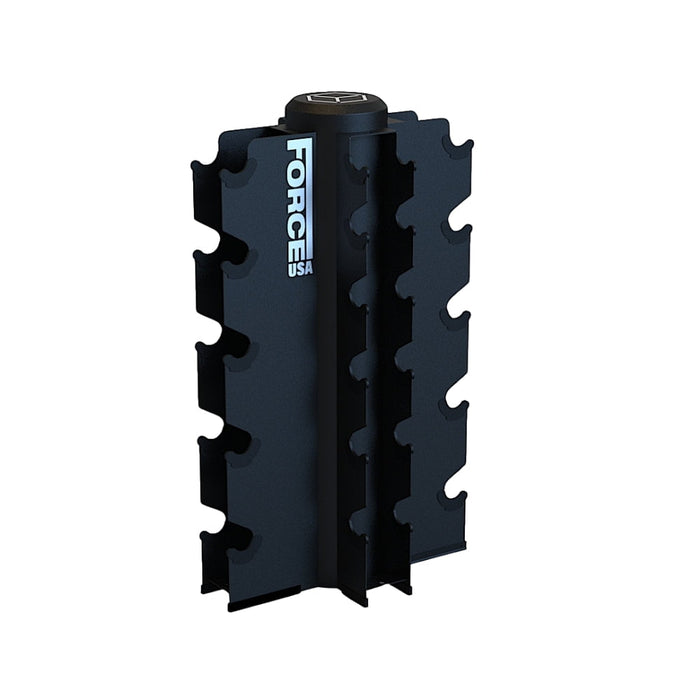 Force USA Vertical Dumbbell Rack - 4 Side
