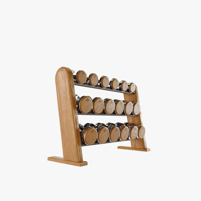 NOHRD Dumbbells - Weight Set and Rack