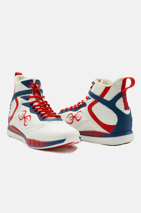 Sting Viper 2.0 Boxing Shoe White/Blue/Red