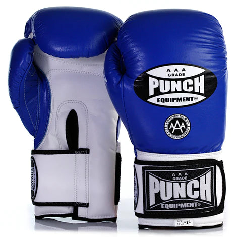 Punch Trophy Getter Boxing Gloves - Blue