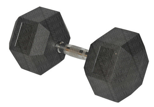 HCE 32.5kg Hex Rubber Coated Dumbbells - Individual