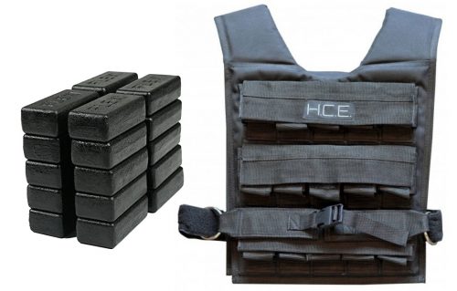 HCE Weight Vest With 30kg Weights Set