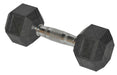 HCE 6kg Hex Rubber Coated Dumbbells - Individual
