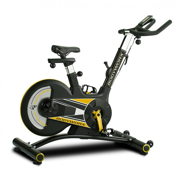 Bodyworx AIC850 Indoor Cycle Rear Drive (Black/Yellow)