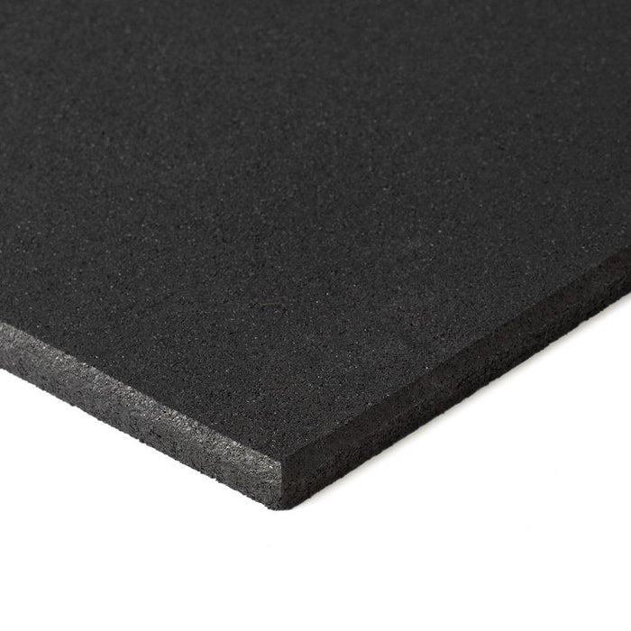 Plain Black Rubber Flooring