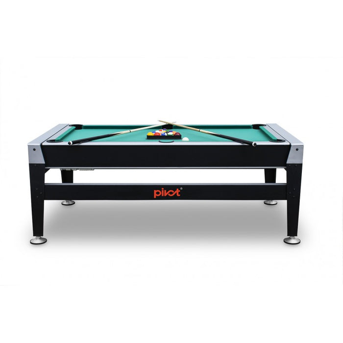 Pivot 7ft 2in1 Air Hockey & Billiard Table