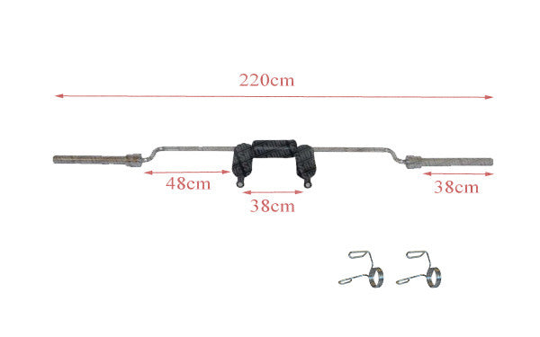 HCE Safety Squat Olympic Bar