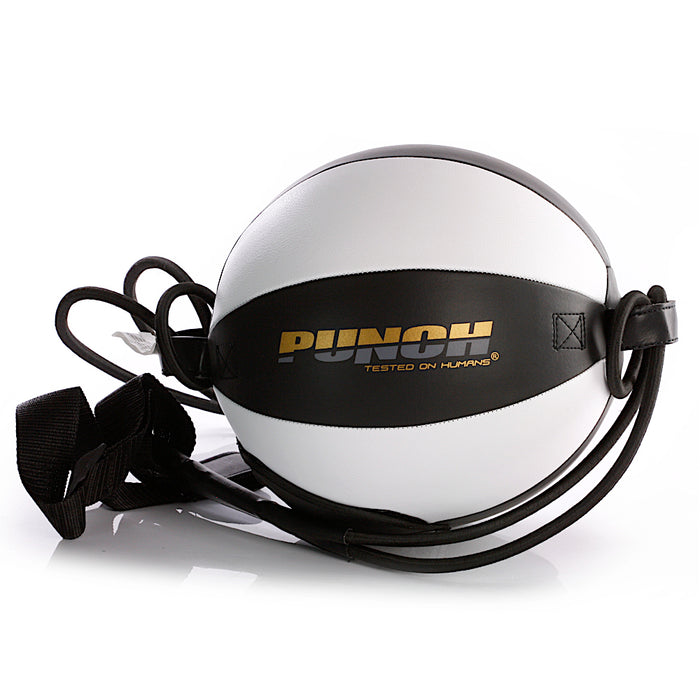 Punch 10inch Urban Floor To Ceiling Boxing Ball Black/White