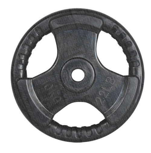 HCE 10kg Standard Rubber Coated Weight Plate
